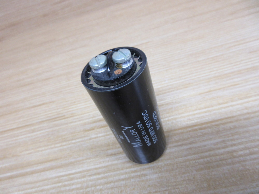 Mallory HC5005 Cornell Dubilier 500MFD Capacitor 50VDC