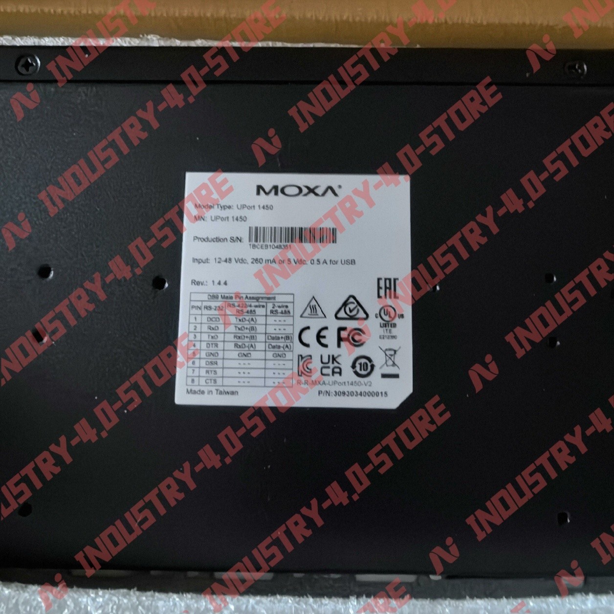 MOXA UPort 1450 Interface Converter#1pcs new in box