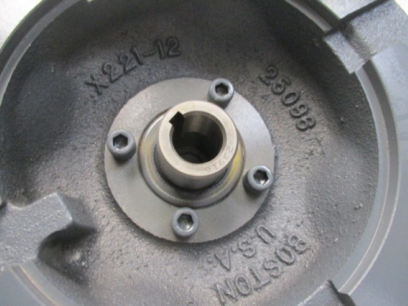 BOSTON GEAR F221DPH-17-B5-H2-3 GEAR SPEED REDUCER RATIO 17.28:1 NSMP