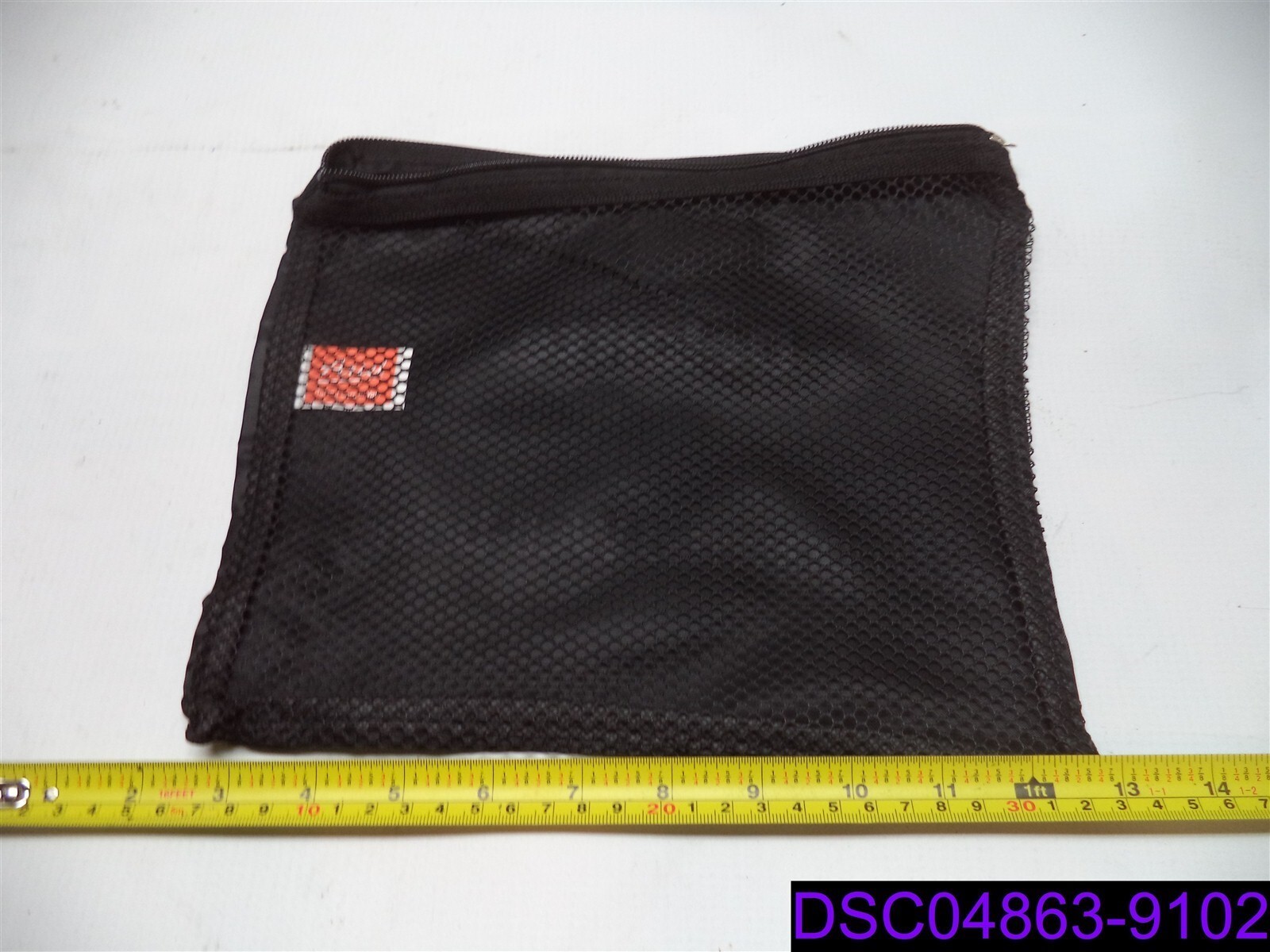 Qty = 130: Deloitte Pencil Bag Mesh Zip 10-1/2″ x 9″