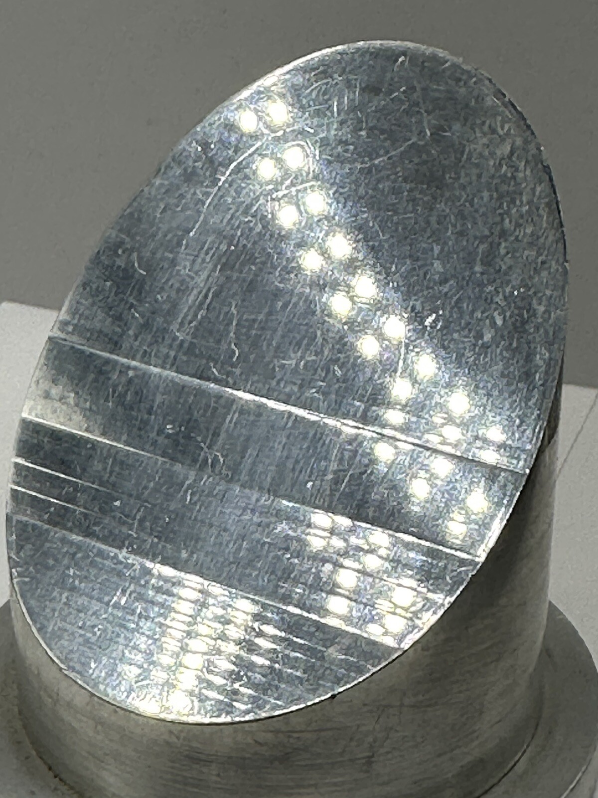 2″ Wedge Shaped Aluminum Laser Mirror from college lab