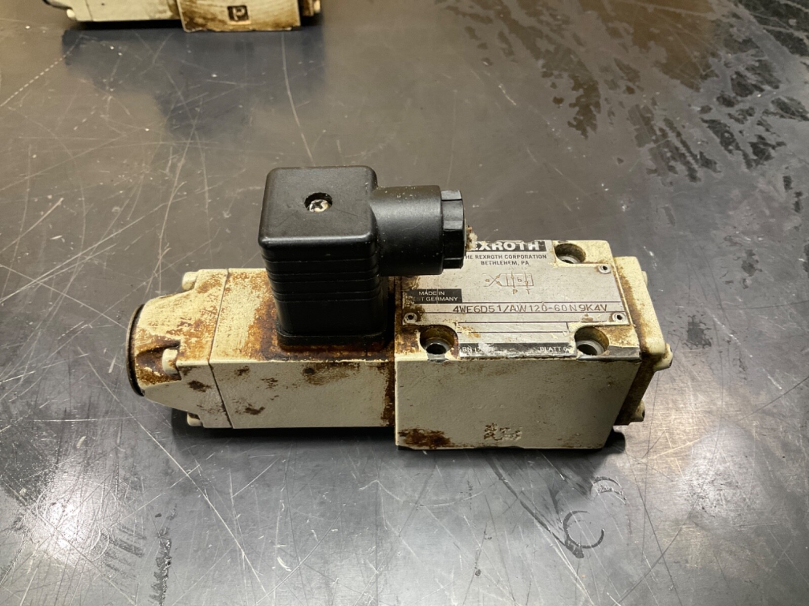 REXROTH 4WE6D51/AW120-60N9K4V HYDRAULIC VALVE #25A90PR2*IAC