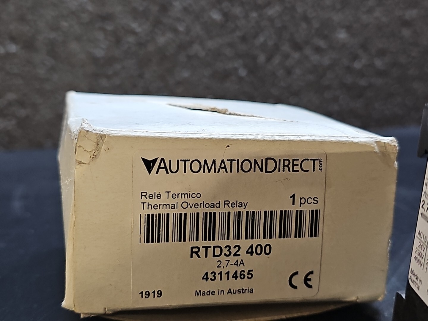 Automation Direct RTD32 400 Thermal Overload Relay RTD32400