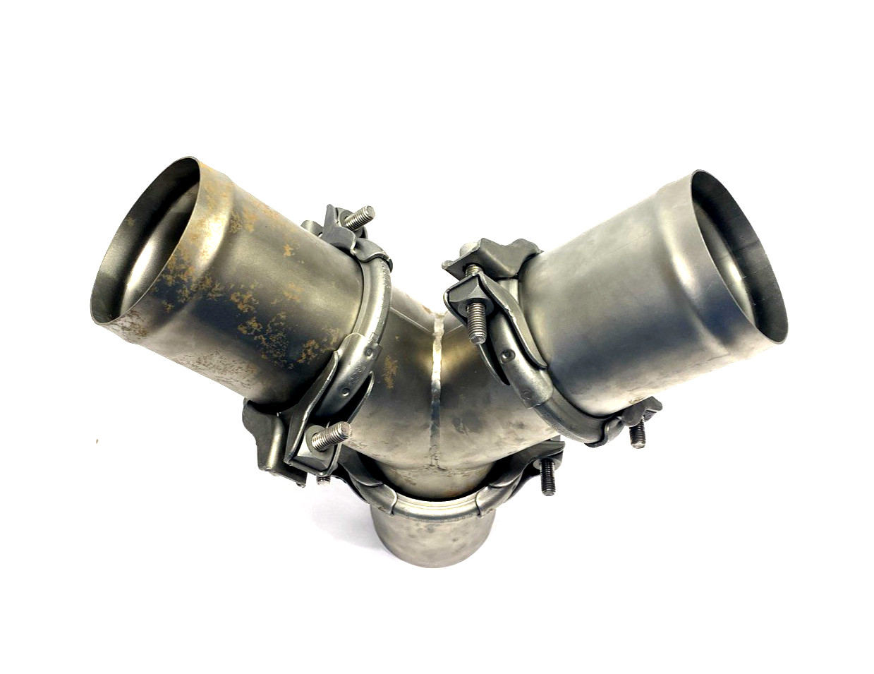 Jacob 11083260 Exhaust System Fork, DN80 90 Deg. Y-Type w/ Clamps