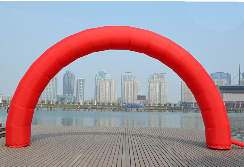 Red Advertising Arch 20ftX10 Foot Red Color Advertis 6m 19.69ft with 110V Blower