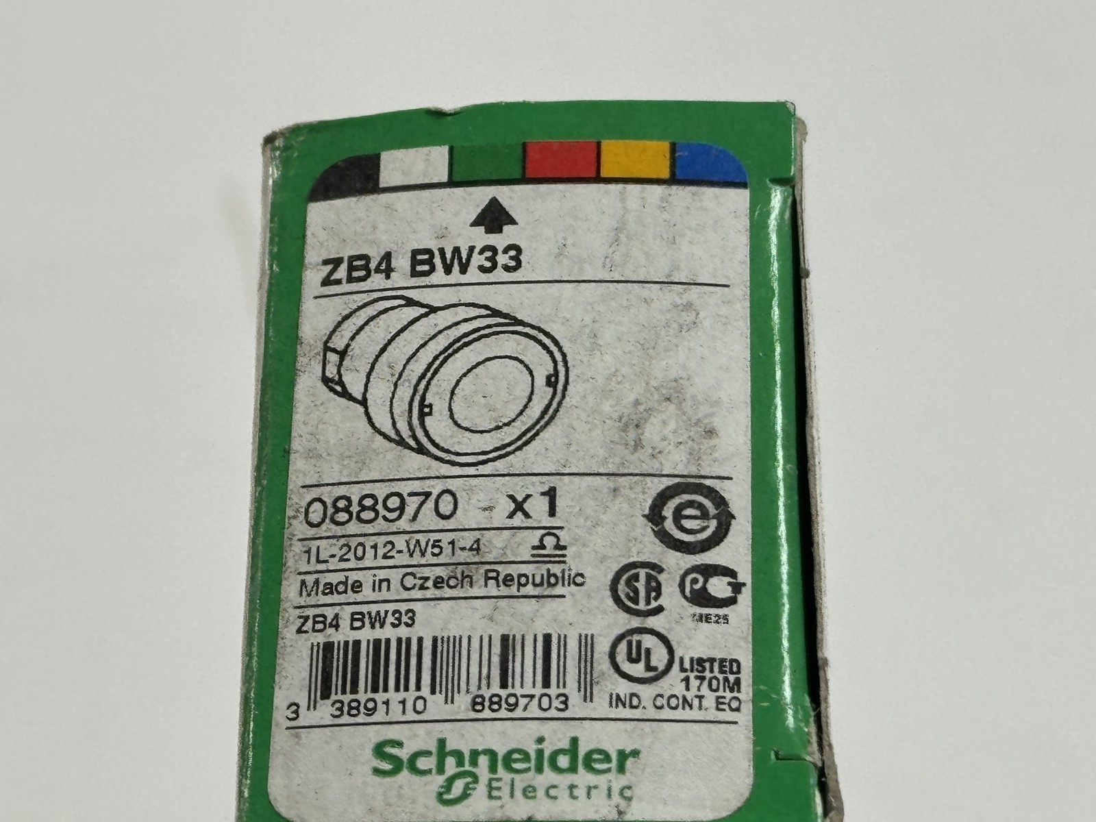 Schneider Electric ZB4 BW33