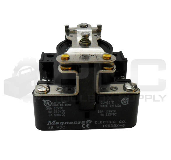 NEW MAGNECRAFT 199DBX-6 RELAY 30A 500VDC