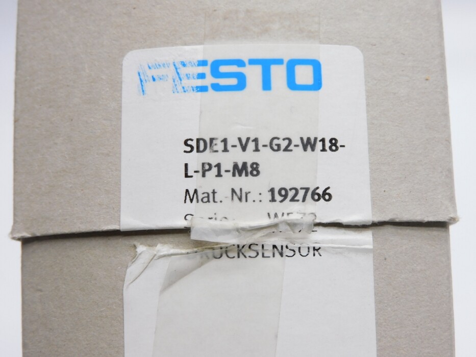 FESTO SDE1-V1-G2-W18-L-P1-M8 192766 SER. W572 NSMP