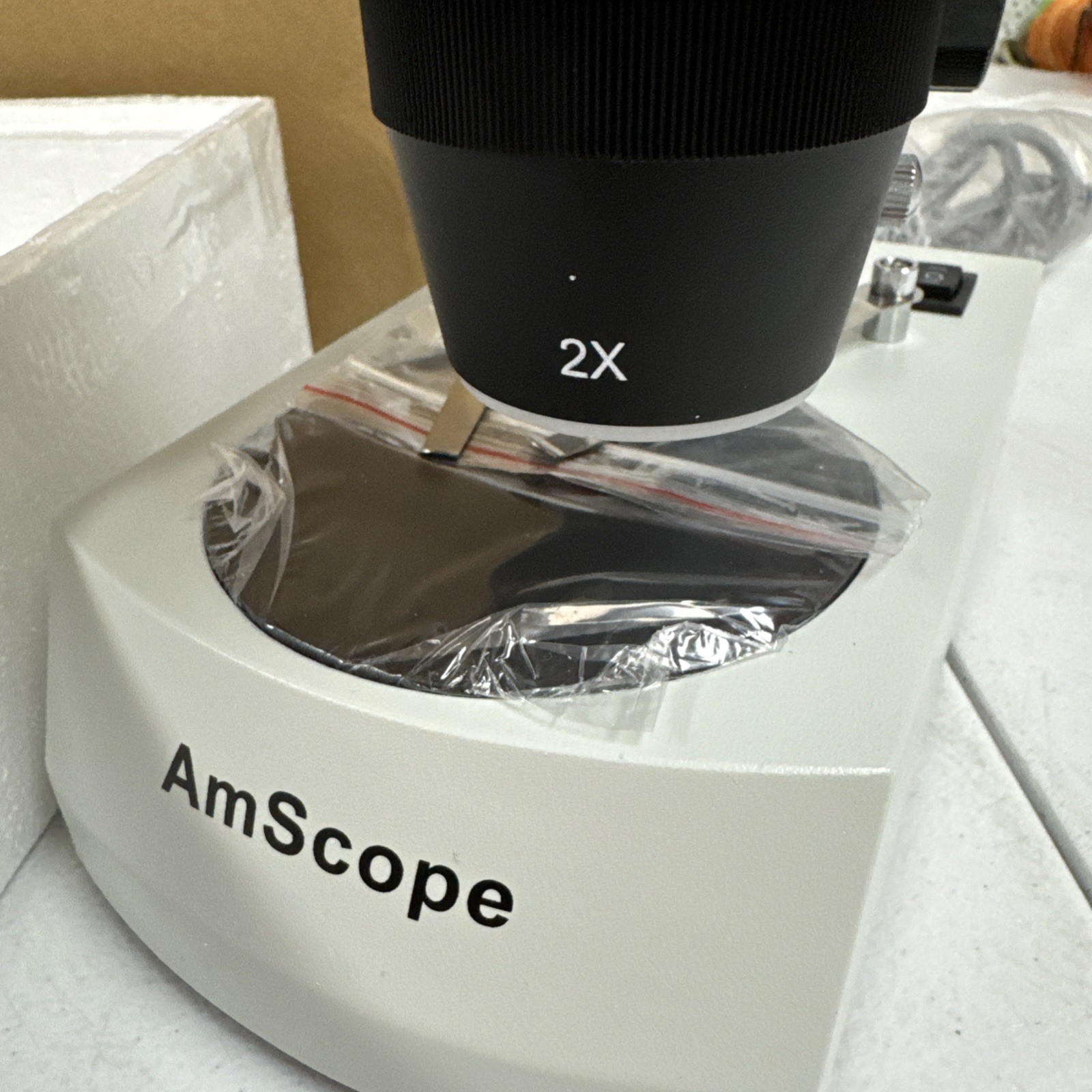 AmScope Series 120 Multi-Lens Binocular Stereo Microscope *READ*