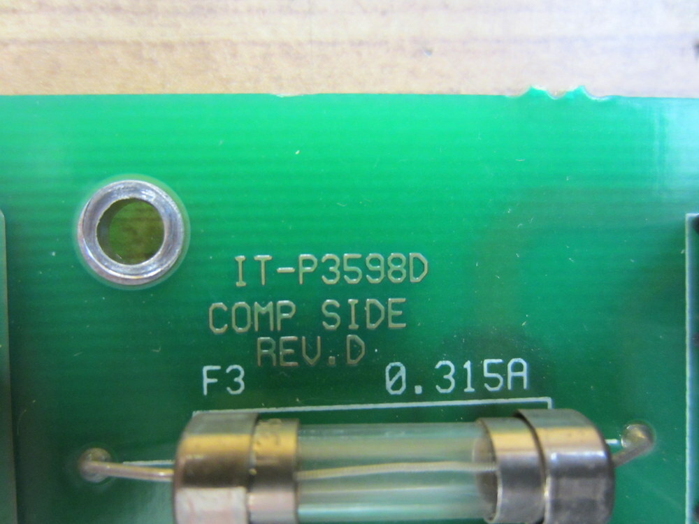 Part IT-P3598D Circuit Board ITP3598D
