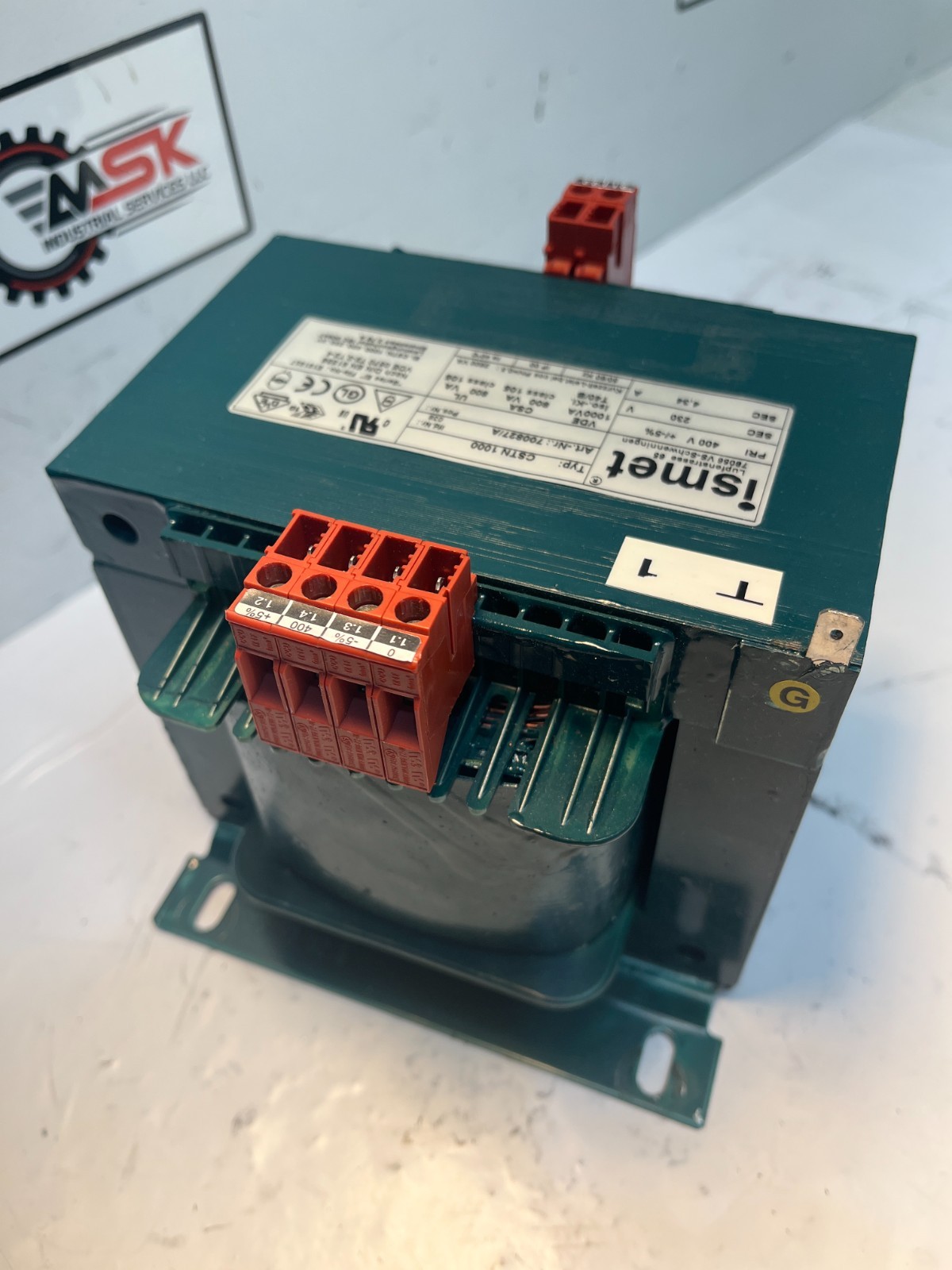 ISMET CSTN 1000 700827/A Control Transformer Coil 400V 230V 1000VA