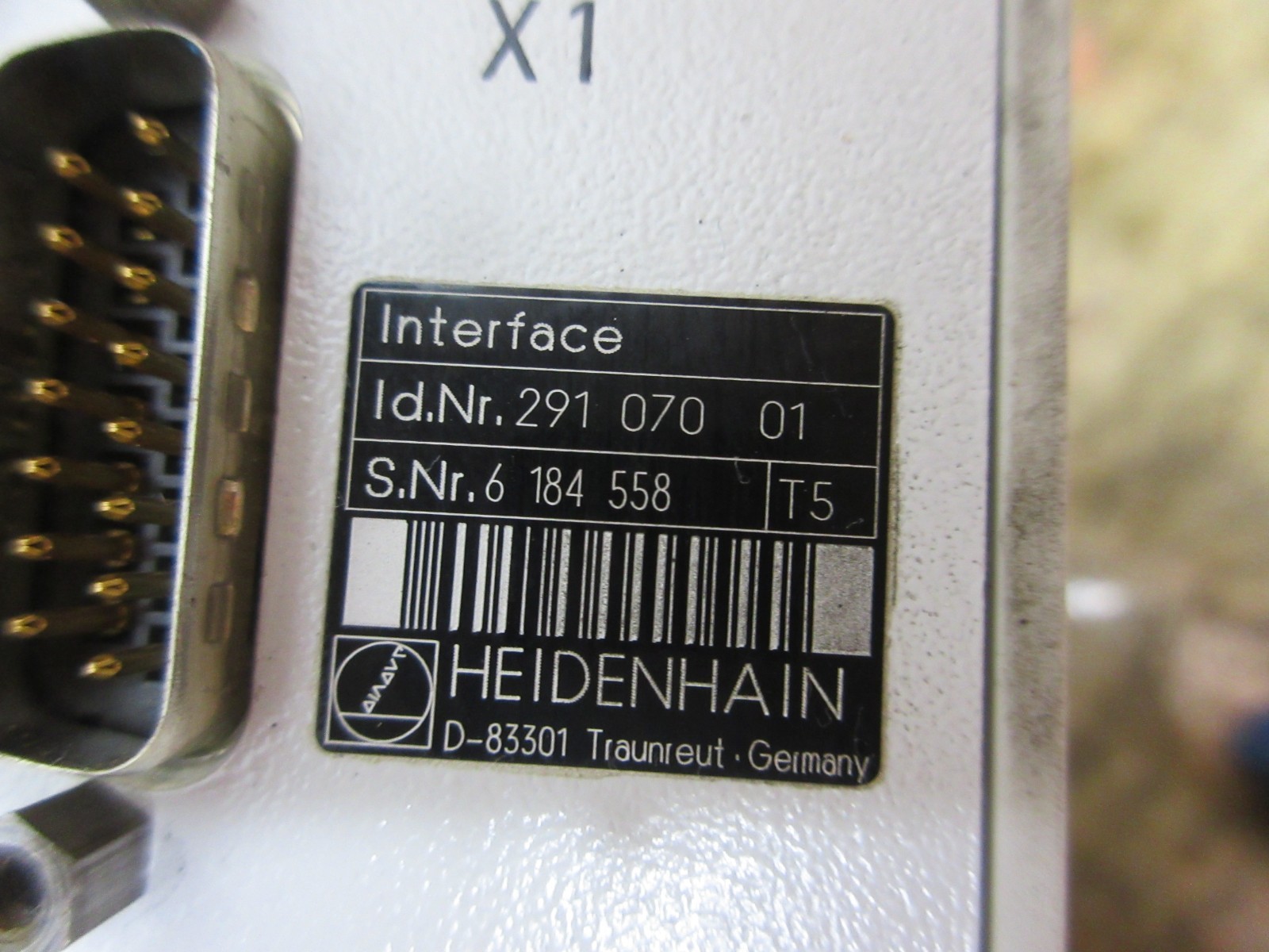 HERMLE SIEMENS 6SN1123-1AB00-0AA0 HEIDENHAIN INTERFACE ID.NR.291 070 01