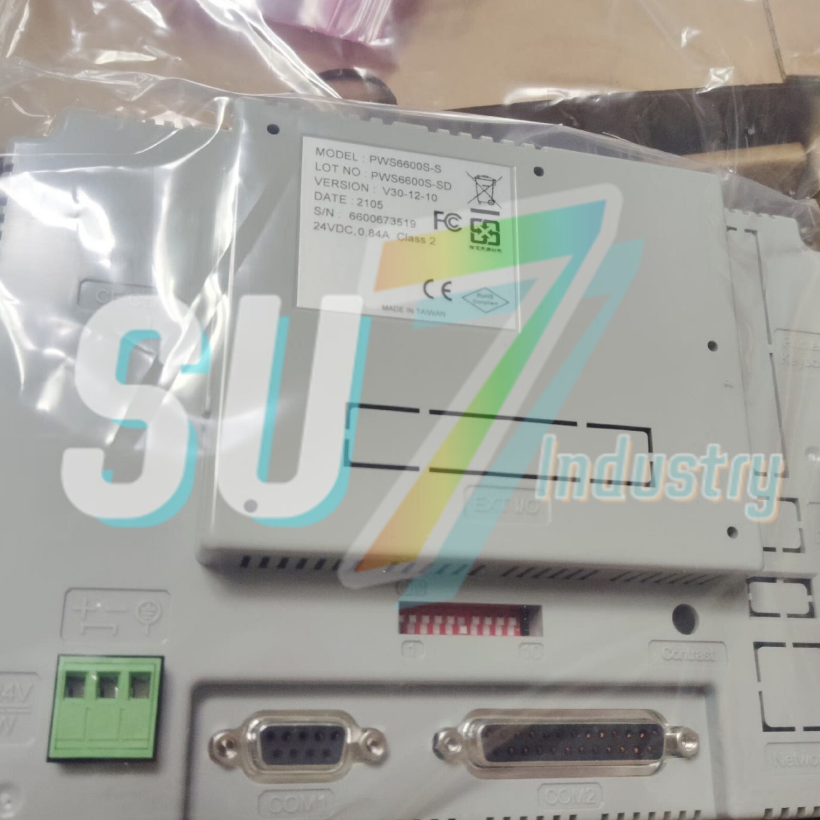 Hitech/BeiJer PWS6600S-S HMI Touch Panel# 1pcs New In Box