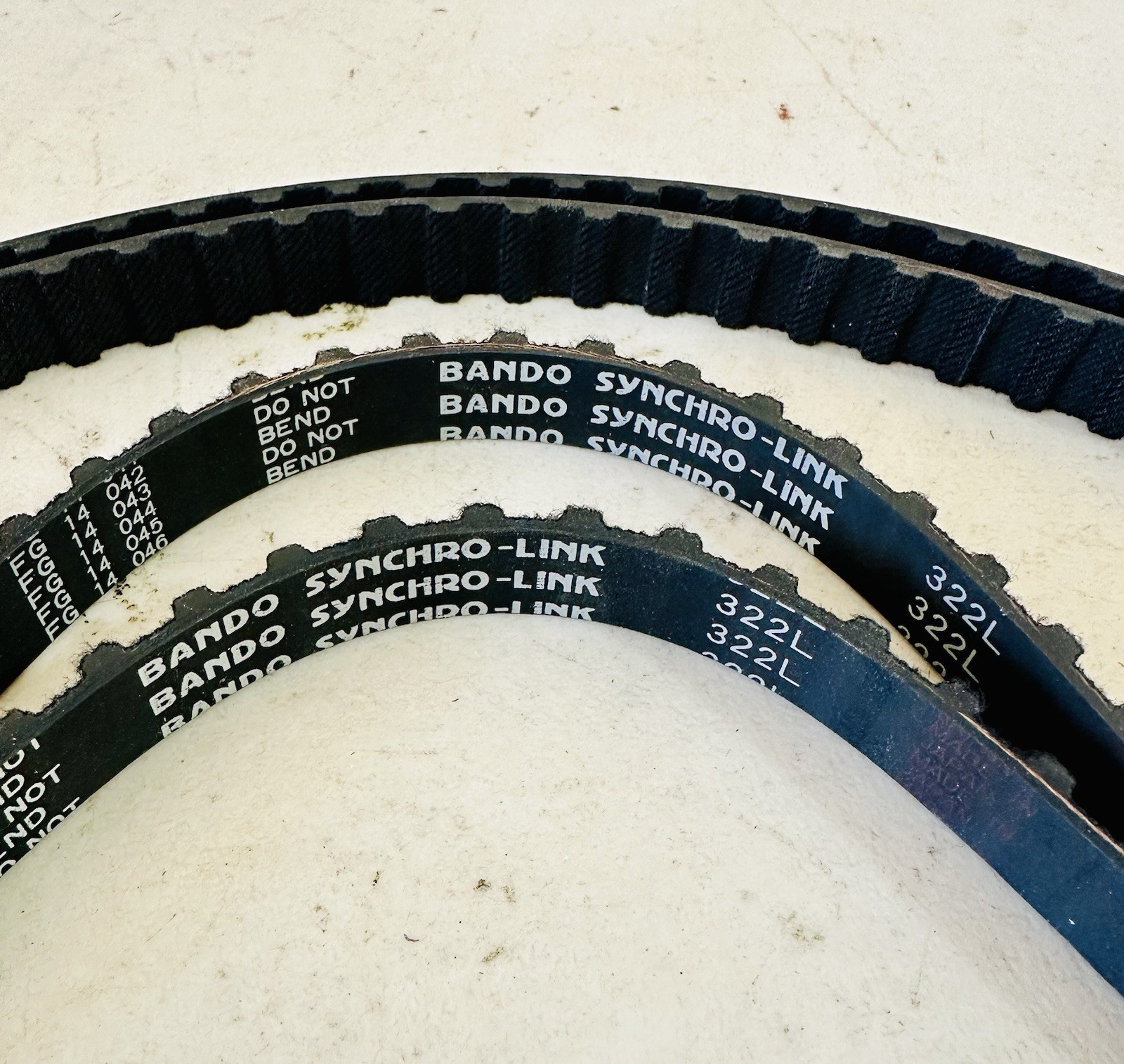 Lot Of 2! Bando Synchro Timing Belt Link 322L