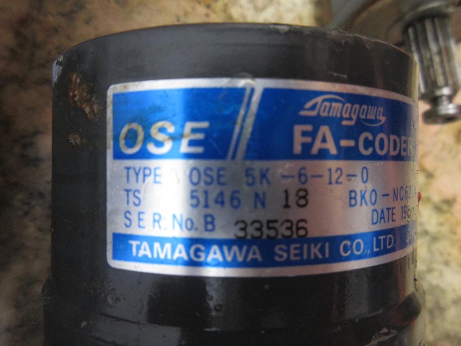 MITSUBISHI AC SERVO MOTOR HA33C-S FA-CODER TS 5146N 18 BKO-NC6214 EACH 1