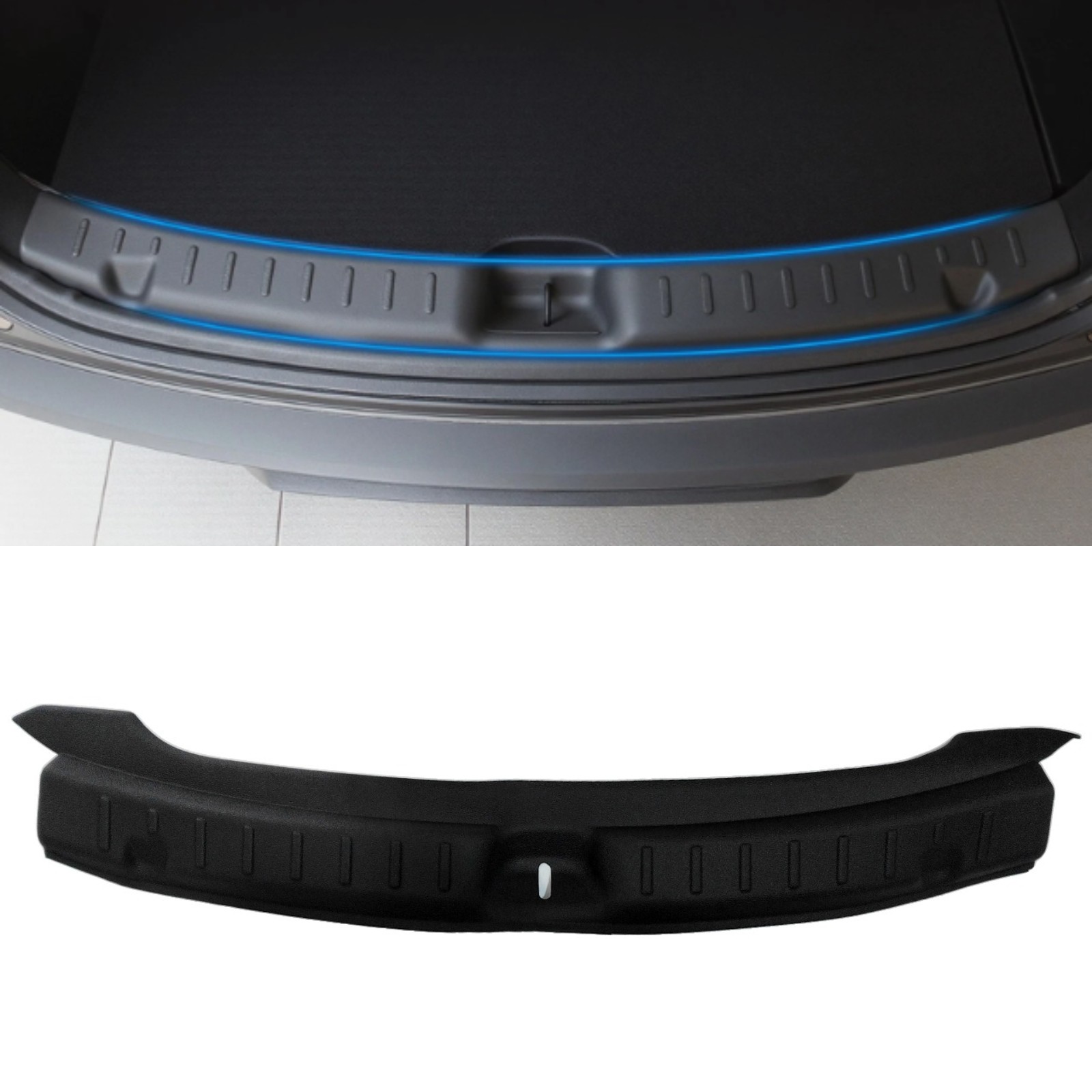 Rear Bumper Guard Protector for Tesla Model Y Juniper 2025 2026 Door Sill Cover