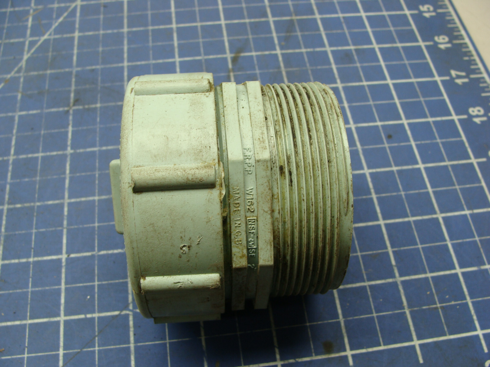 ENFIELD FRPP-210 ASTM-F1412 W162 2″ COUPLING W/END CAP W232