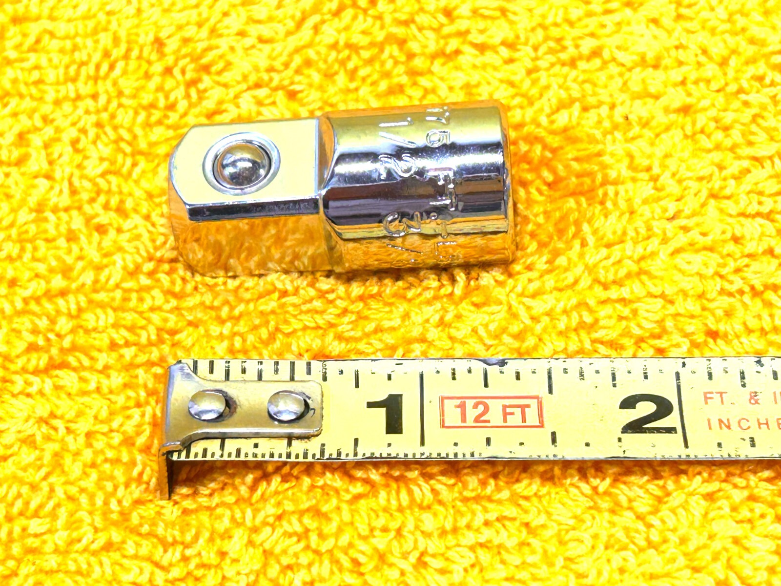 ARMSTRONG 11-952 3/8″ DRIVE ADAPTER 1/2″ MALE CHROME (3/8″ TO 1/2″ DR ADAPTER)