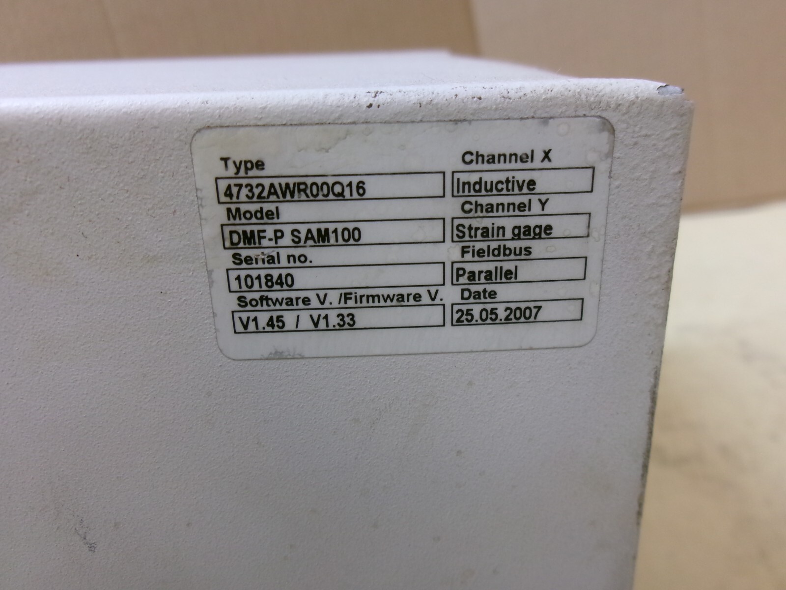 Cincinnatti Test Systems Sam-100 Signature Analysis Module DMF-PB100