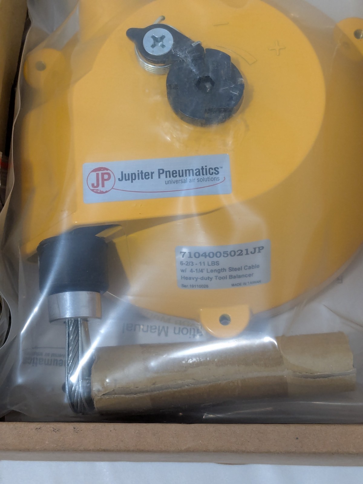 JP Tool Balancer, 11 Lb Load Capacity, 4-1/4′ Travel Distance 7104005021JP