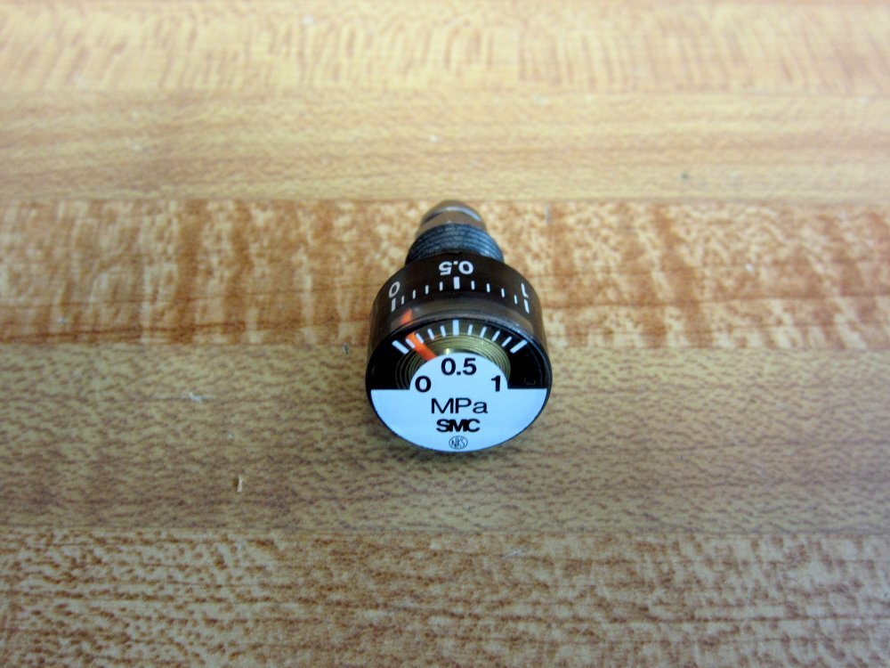SMC G27-10-R1 0-1 MPa Pneumatic Pressure Gauge G2710R1 MNPT w/Nipple