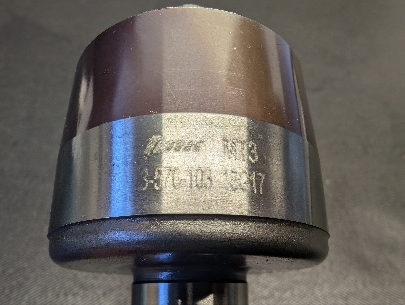 TMX 3-570-103 MT3 Live Center With 60-Deg Modified Blunt Insert