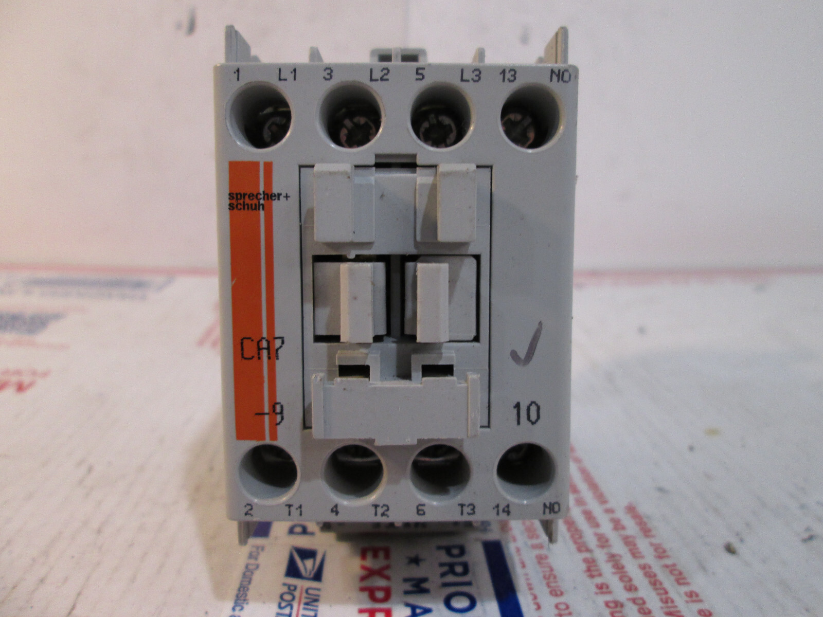 Sprecher + Schuh CA7-9E-10-24E Contactor 3P 24V DC E Coil CA7-9E-10