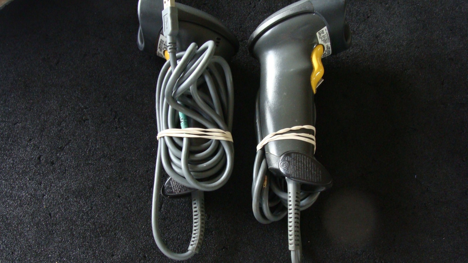 2 Symbol Bar Code Reader p/n LS2208-SR20007R-UR. Made in Mexico.
