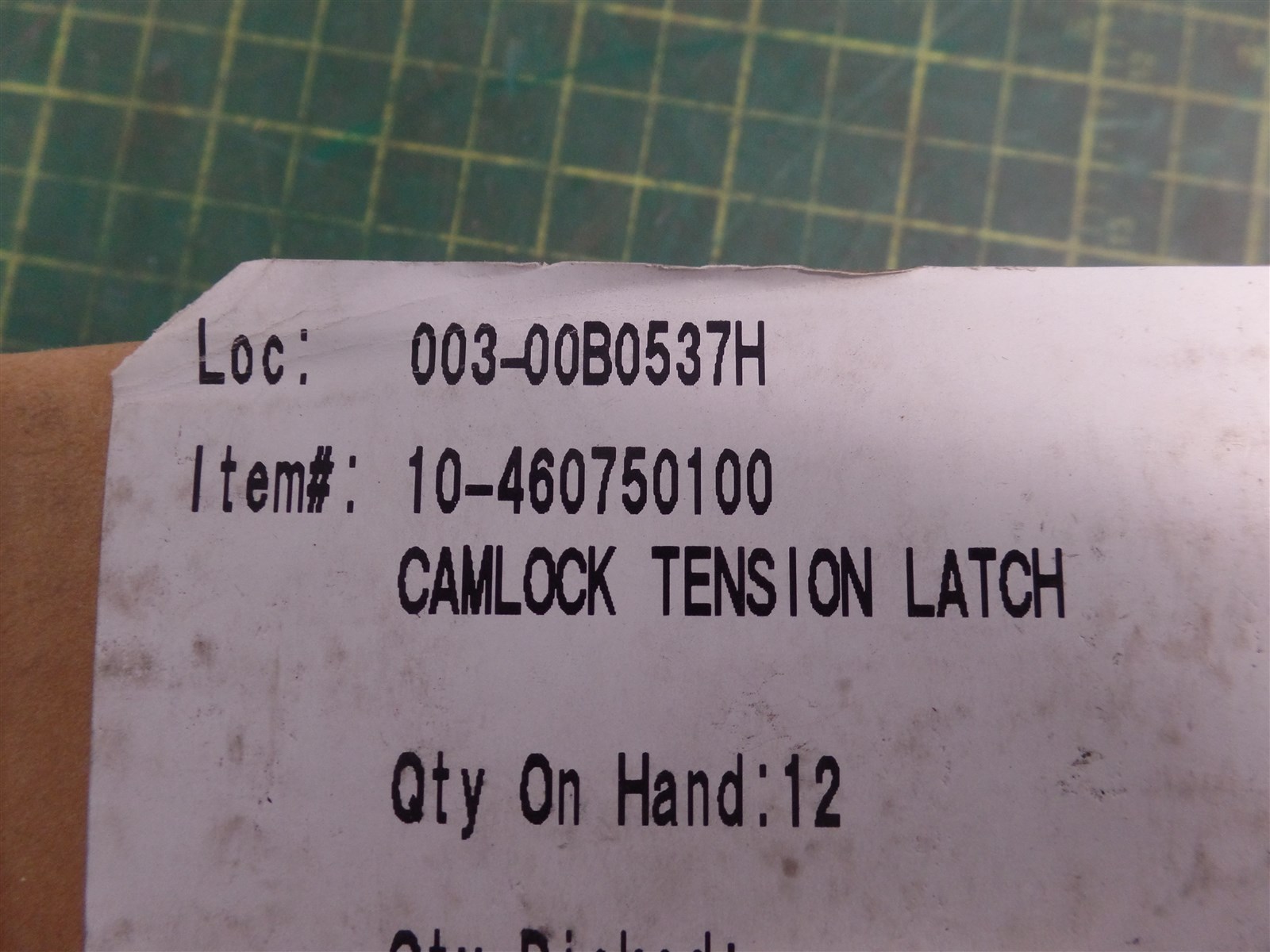 GENUINE TROJAN O&K 10460750100 CAMLOCK TENSION LATCH ASSEMBLY TEREX 10-460750100