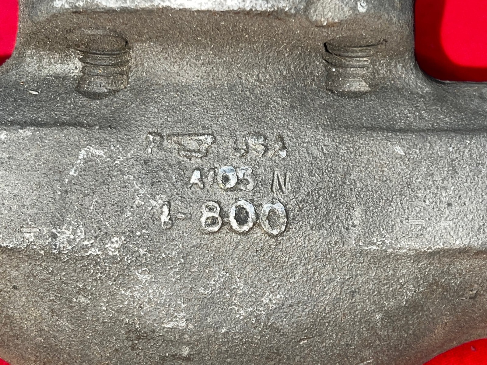 ANVIL SOLENOID VALVE FIG. 841 A105 CLASS 800 FORGED STEEL 1″ THREAD PORT
