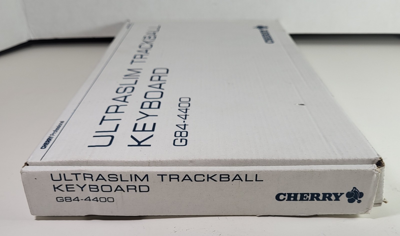 Cherry Ultraslim Trackball Keyboard G84-4400 Mechanical Black *NEW OPEN BOX*