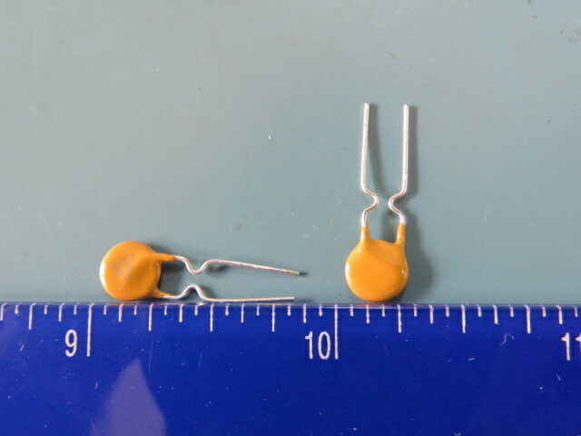 BOURNS MFR040 Qty of 200 per Lot Polymeric PTC Resettable Fuse 60V 400mA Ih Thr