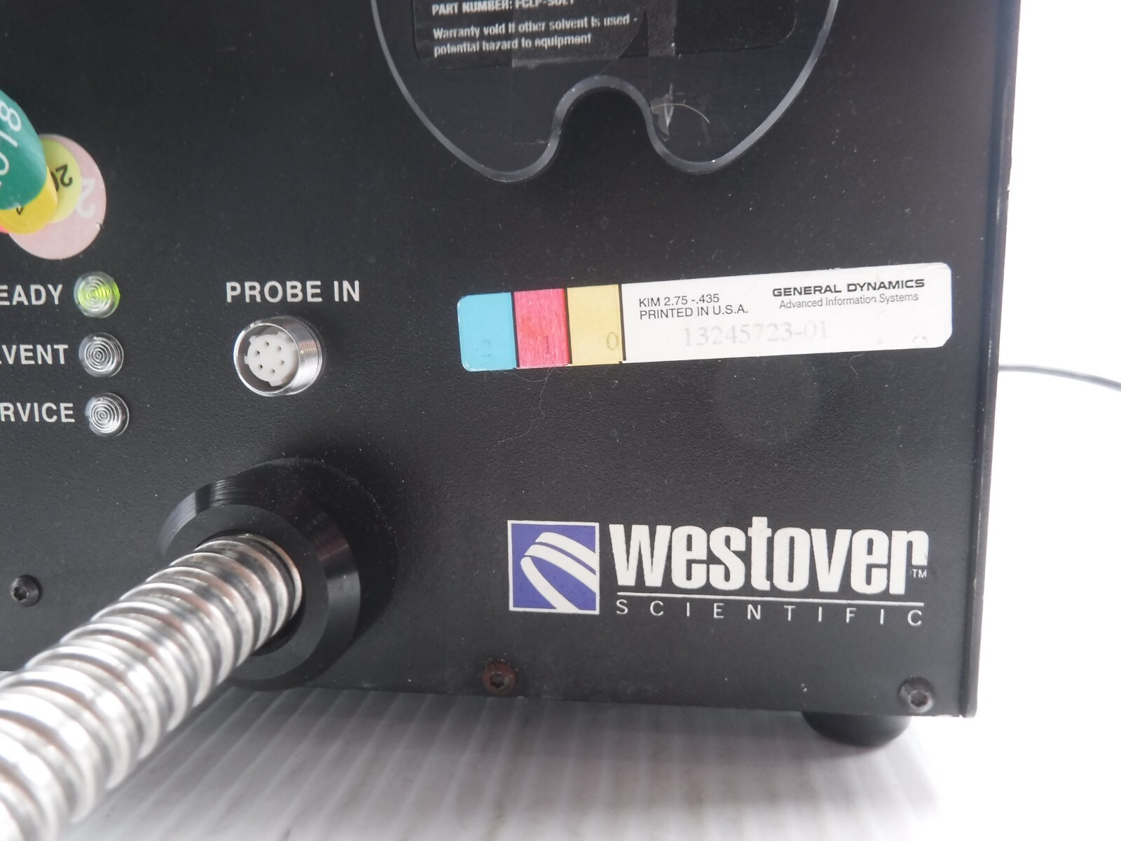 Westover Scientific A2704-6555-002 Clean Blast Fiber Optic Cleaning System