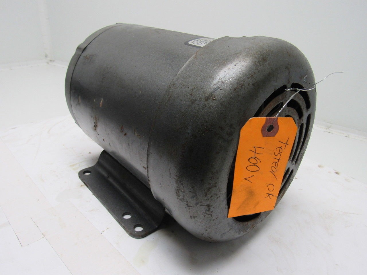 Baldor M3610 3/2 Hp Extended Shaft 7/8″ 5″ Long AC Motor 208-230/460 3450 RPM