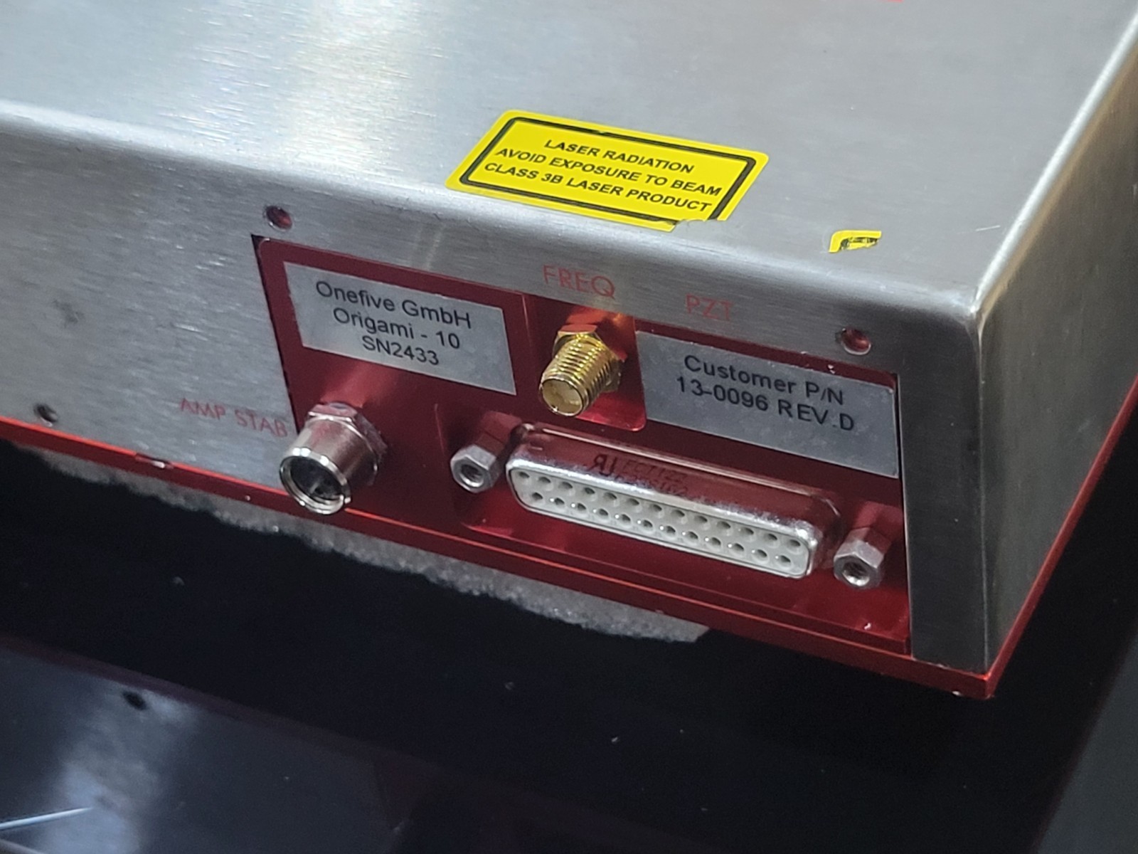 Onefive/NKT Origami 10-100 Femtosecond Laser Head 1030nm, 200fs 100MHz
