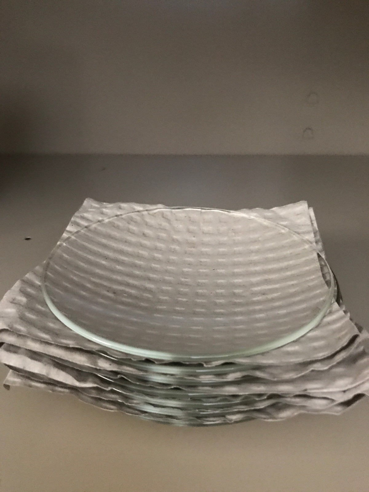 Corning PYREX 9985-150 Watch Glass 7740 Glass 7 Pieces Left