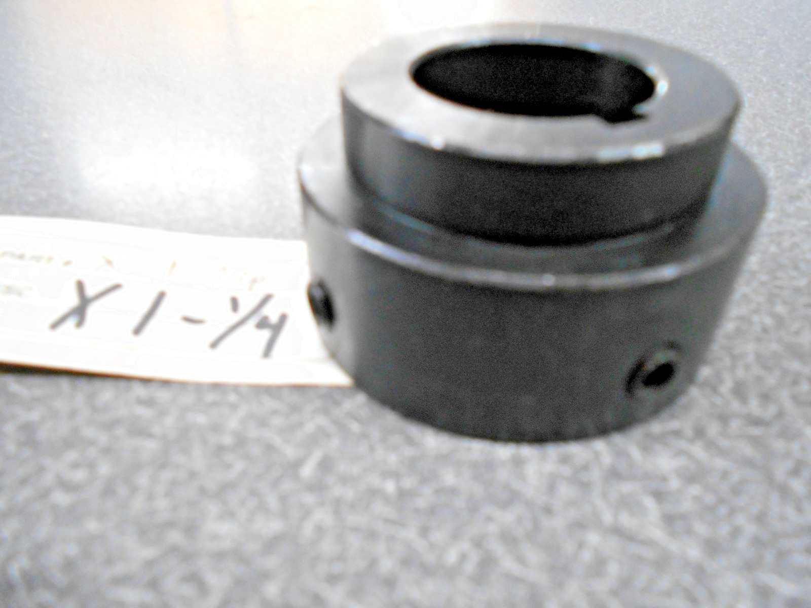 Weld-On Hub, Series X 1-1/4. Round Bore. Burns/Tisco. NOS! X1-1/4
