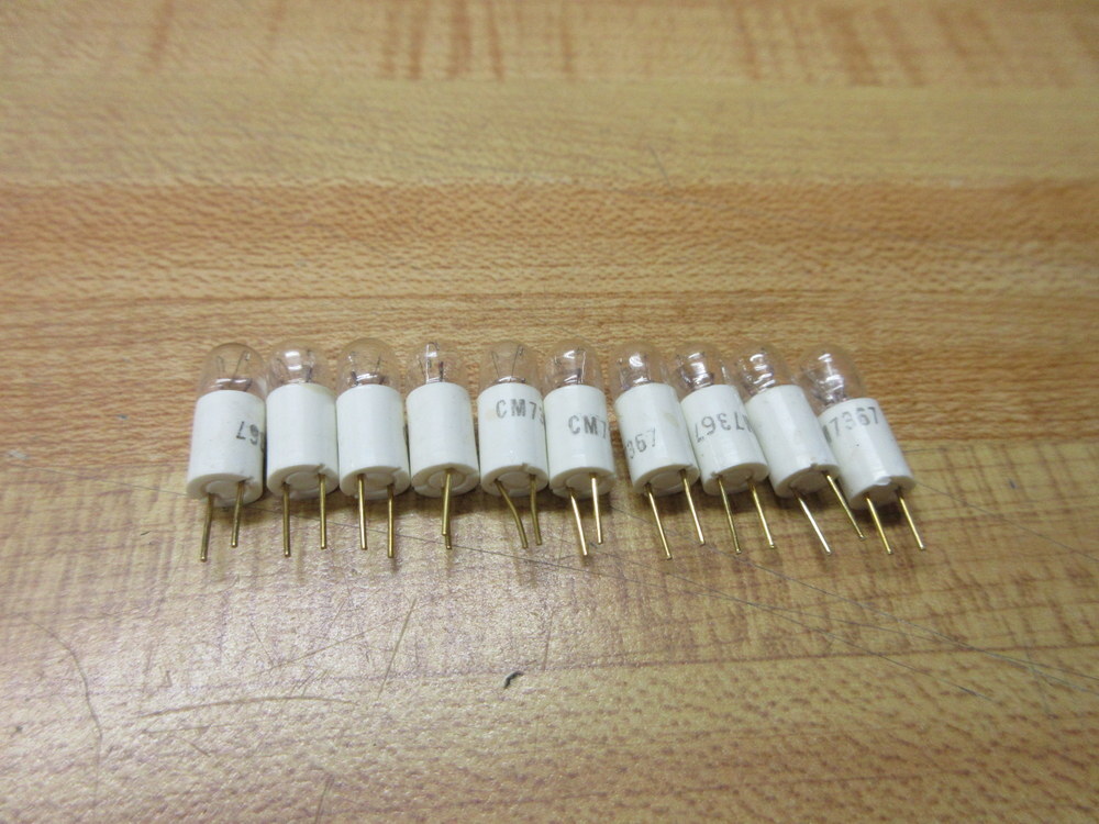 Chicago Miniature CM7367 Miniature Lamp, Light Bulb (Pack of 10)