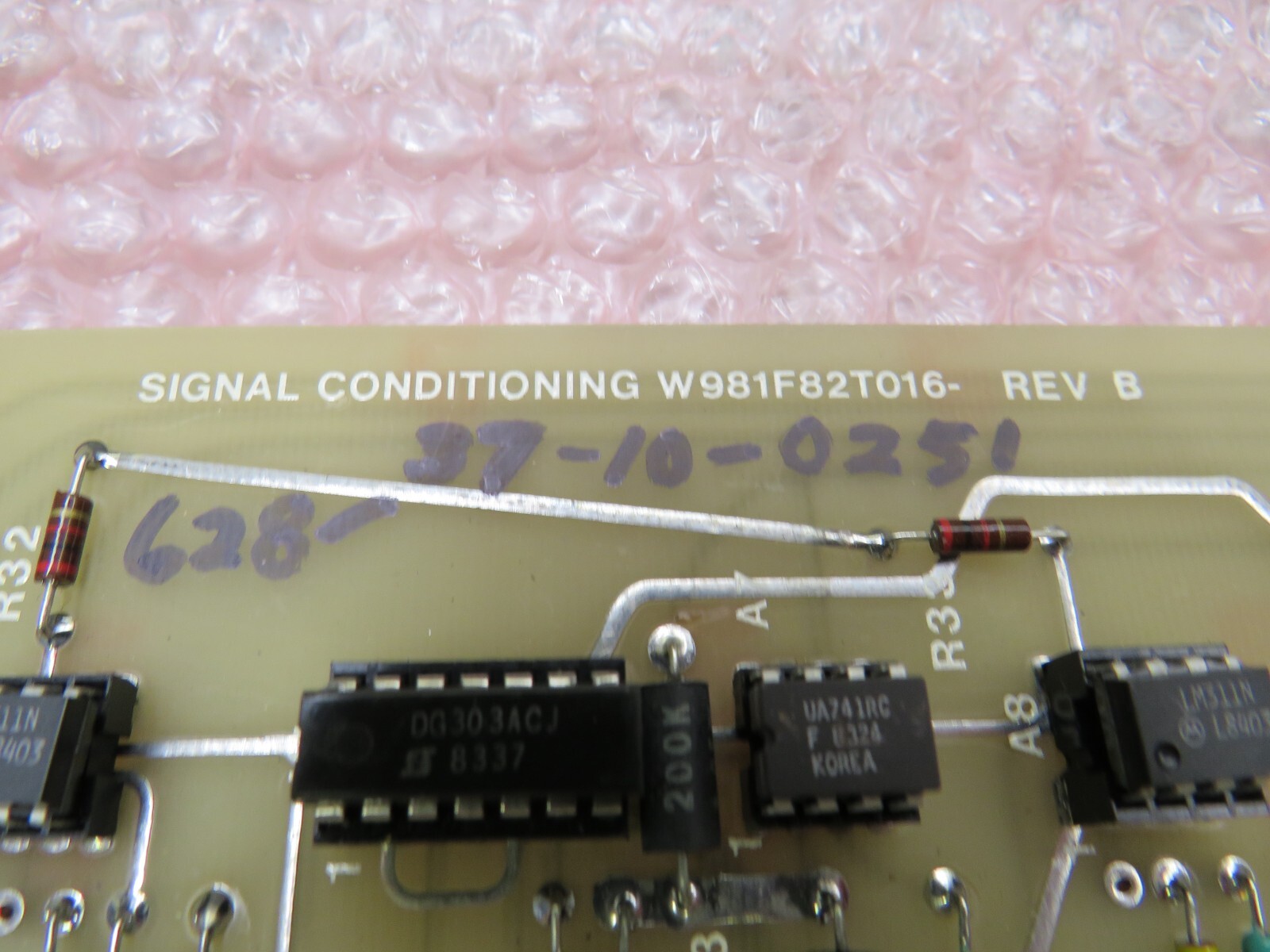 Ferral W981F82T016-01 Rev B Signal Conditioning Board