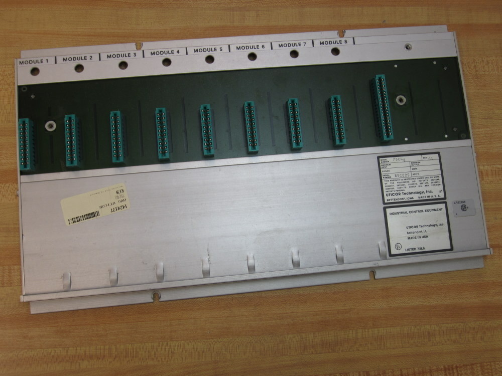 Uticor 75C48 8-Slot Chassis Rack (Pack of 3)