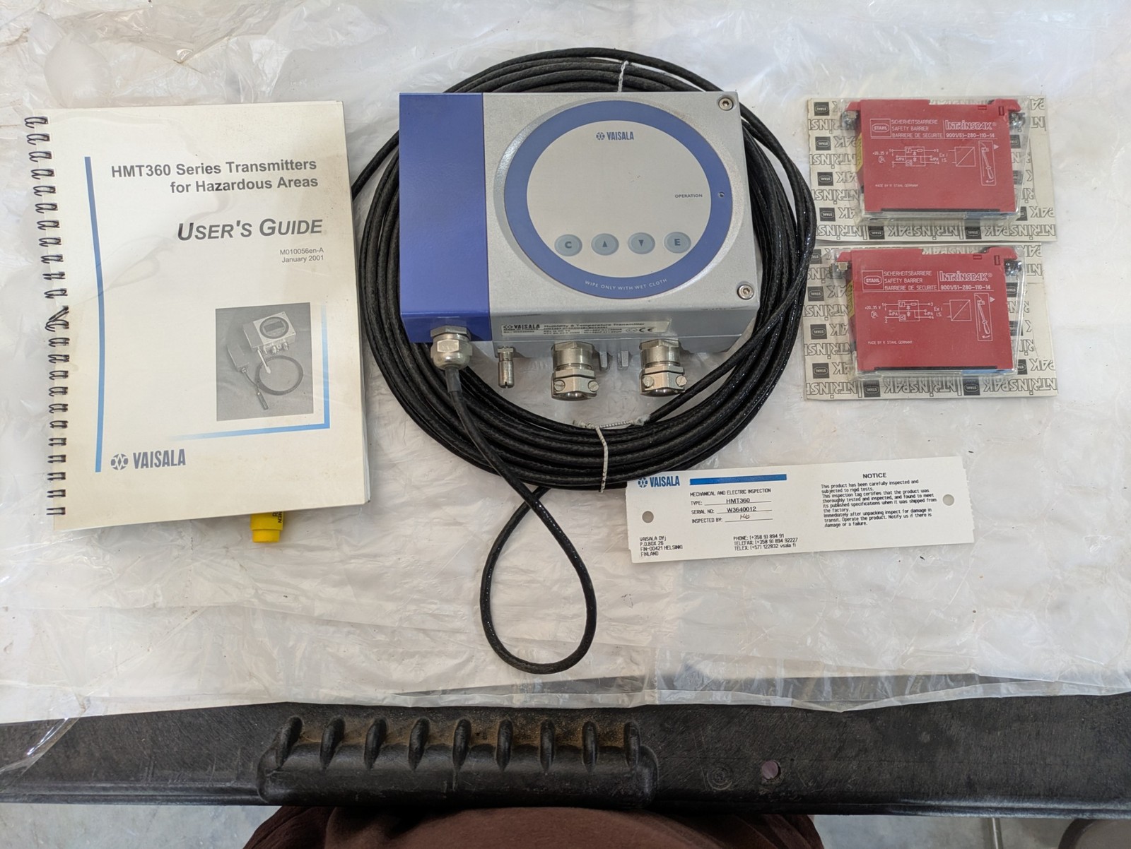 VAISALA HMP363 D1A1A1 HUMIDITY AND TEMPRATURE PROBE