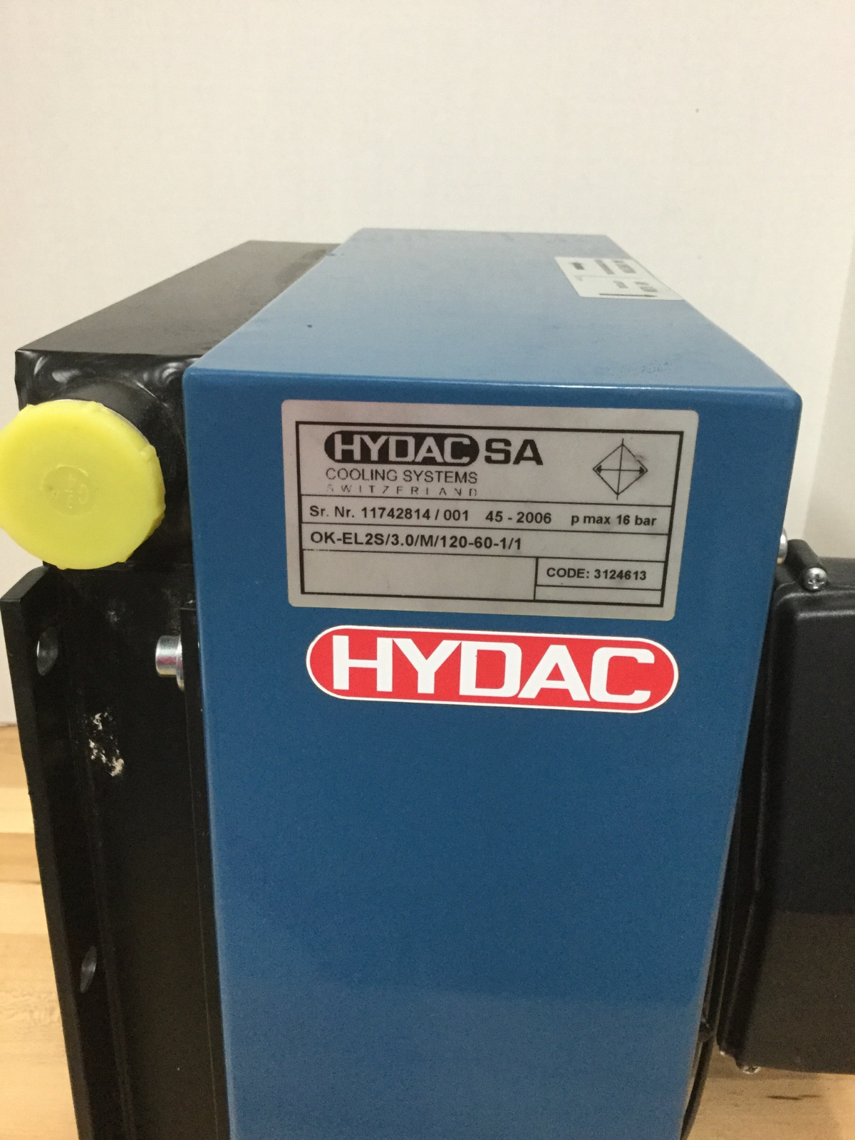 Hydac OK-EL2S/3.0/M/120-60-1/1 WITH GM 63B4 Motor New