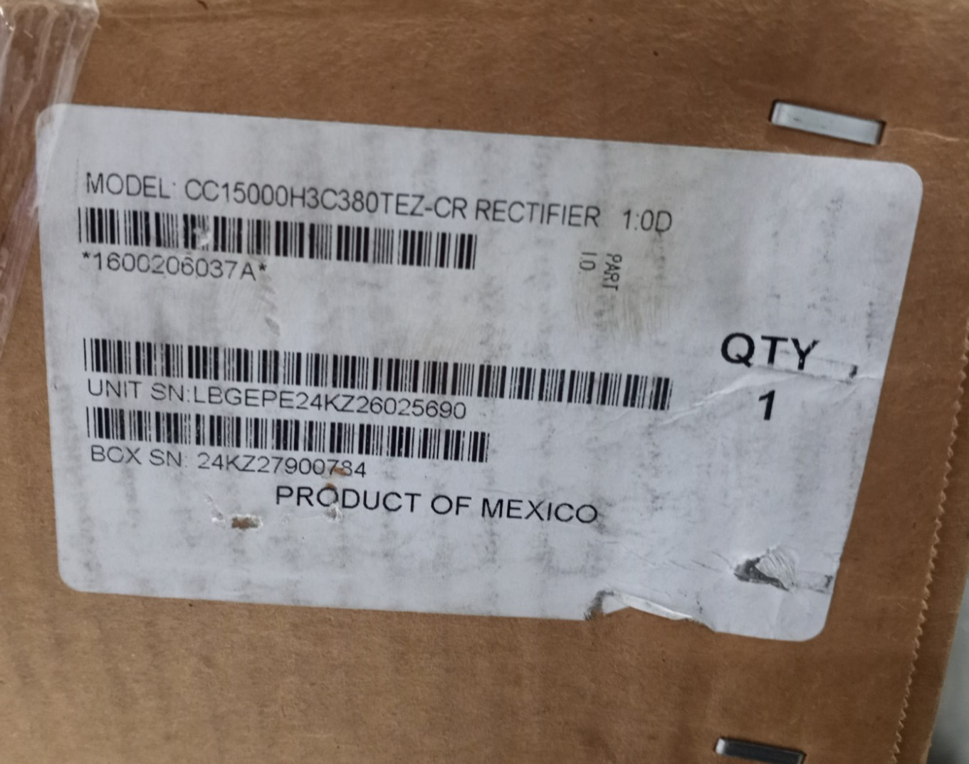 NEW Open Box OmniOn Power CC15000H3C380TEX-CR AC-DC Rectifier N2151 C9