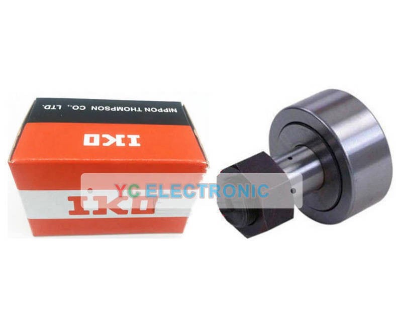 Qty:10 New For IKO CF4B Cam Followers, Cylindrical Outer Ring 12x8x4mm