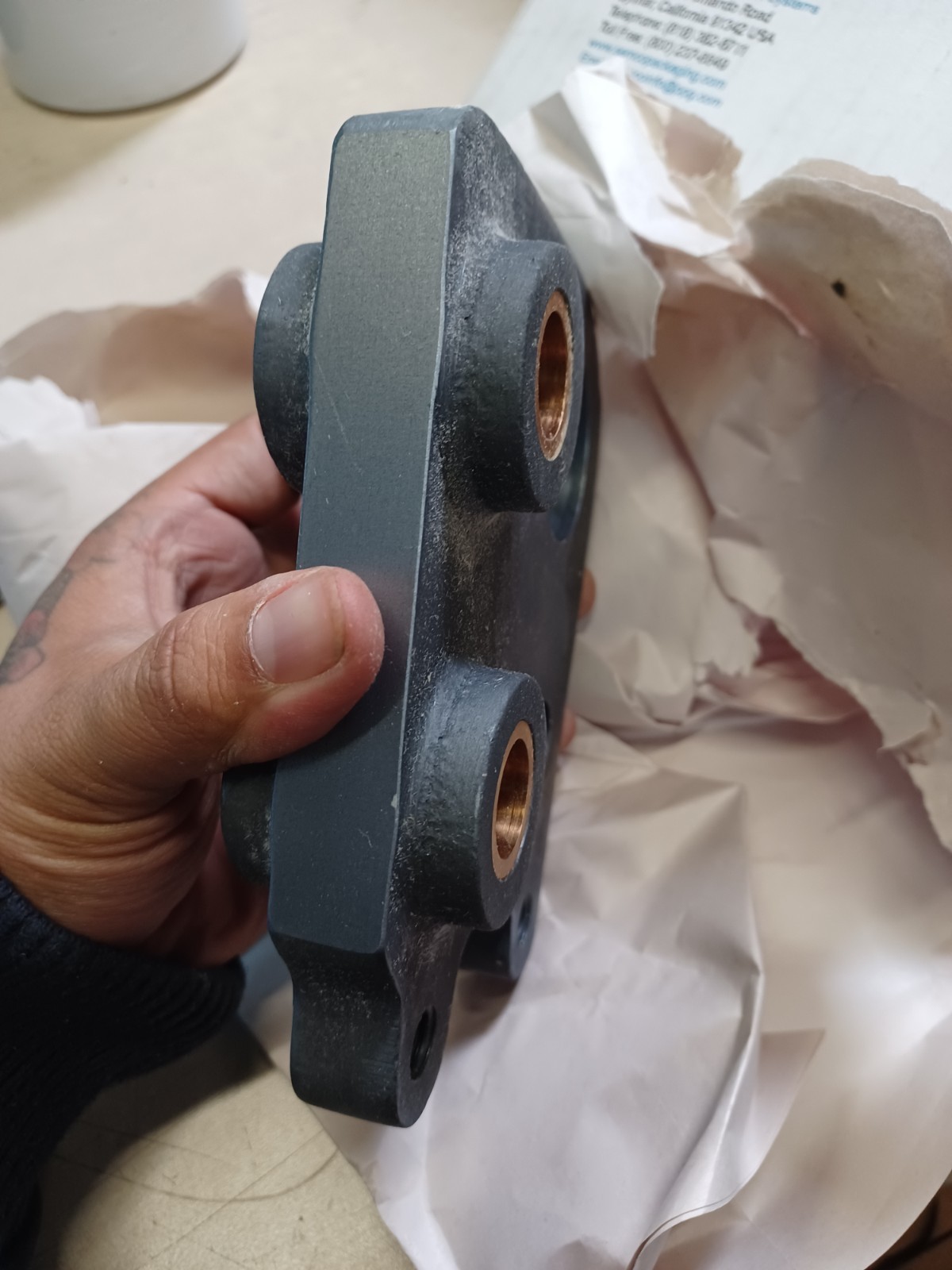 PPG Semco 221281 Model 288 Slide Plate Assembly