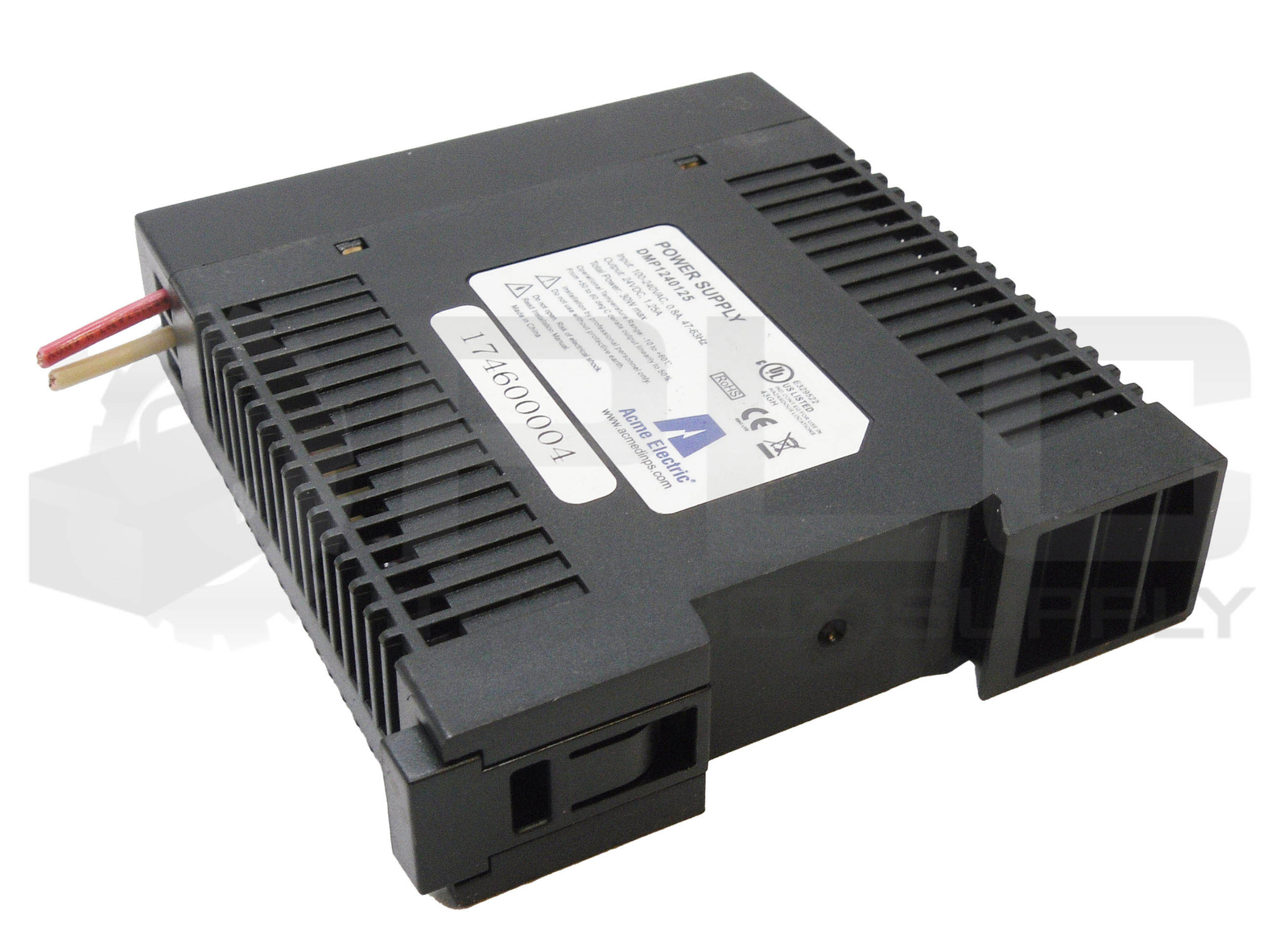 ACME ELECTRIC DMP1240125 DMP1240125 POWER SUPPLY 100-240VAC 0.8A 47-63HZ 24VDC