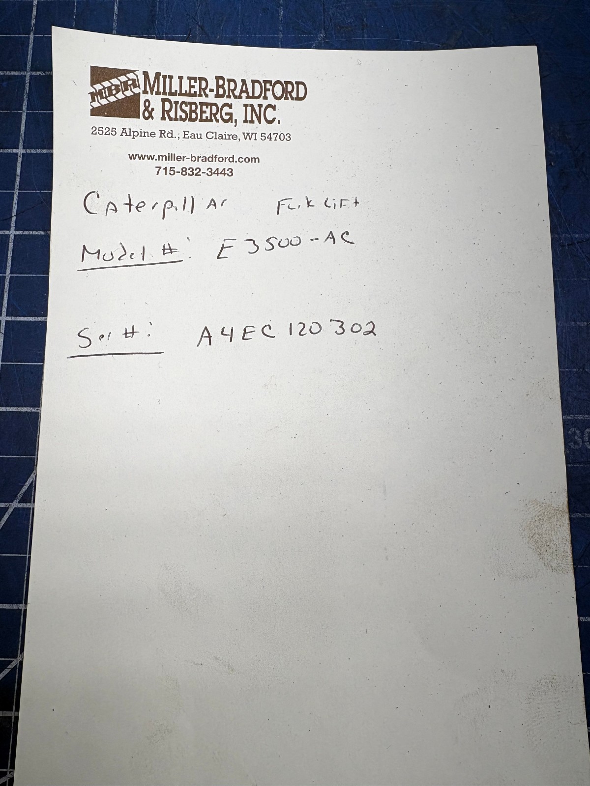 CATERPILLAR FORKLIFT MODEL E3500-AC VANSCO 97E0409300 OPERATOR CONTROL DISPLAY