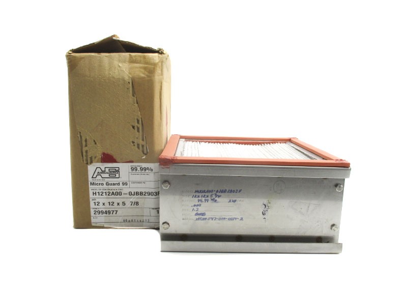 AIRGUARD H1212A00-0JBB2903F 12X12X5-7/8 NSMP