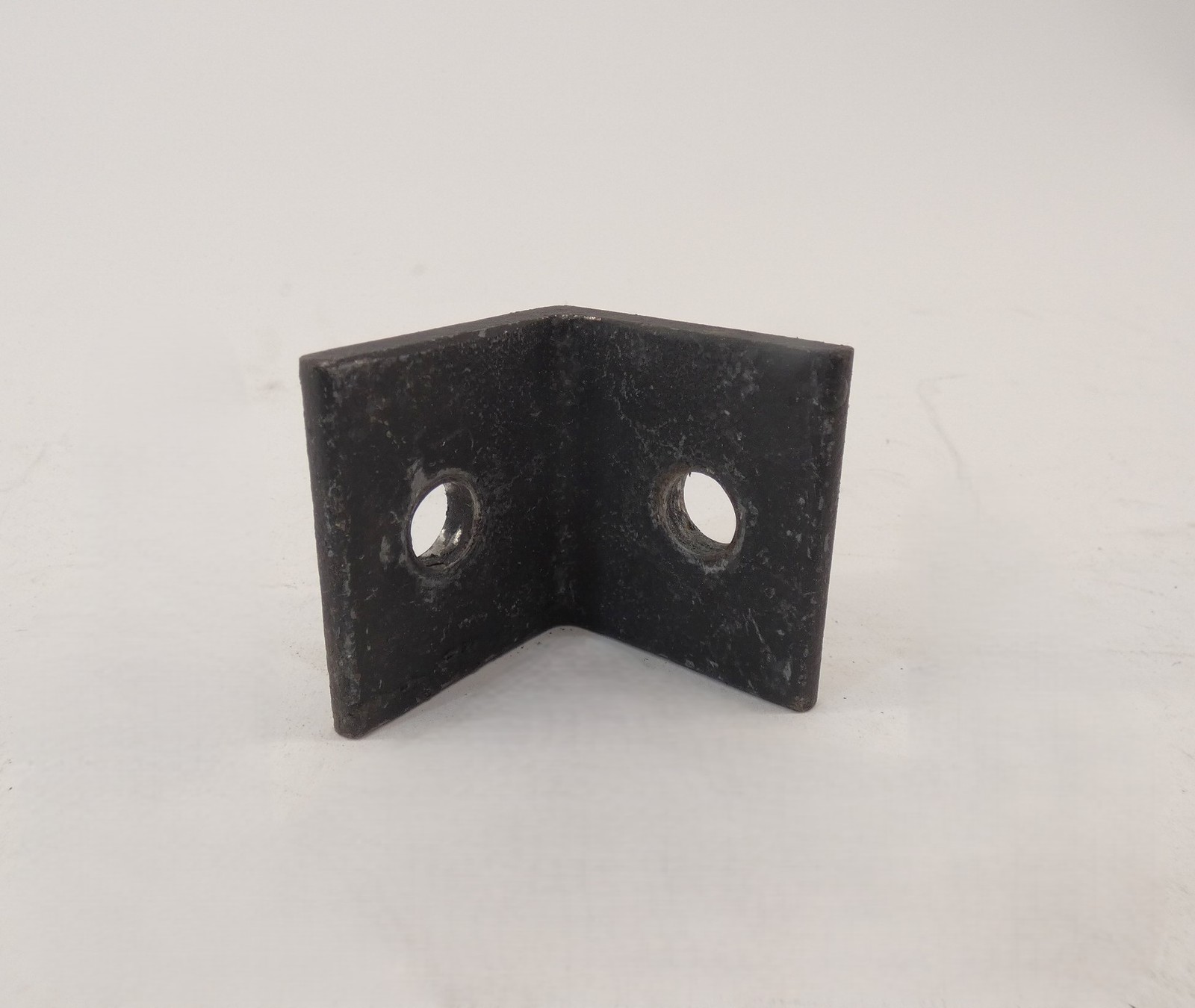 *Lot of 6* 2 Hole Corner Angle Bracket Fitting Black