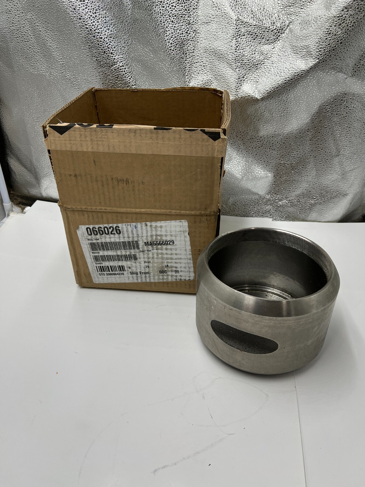 Pillow Block Bearing Housing Unit 2-15/16″ Server Duty 066026, Silver SEE PHOTOS